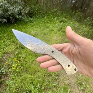 Lame de couteau vierge damas #295