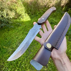 Couteau lame fixe damas #301